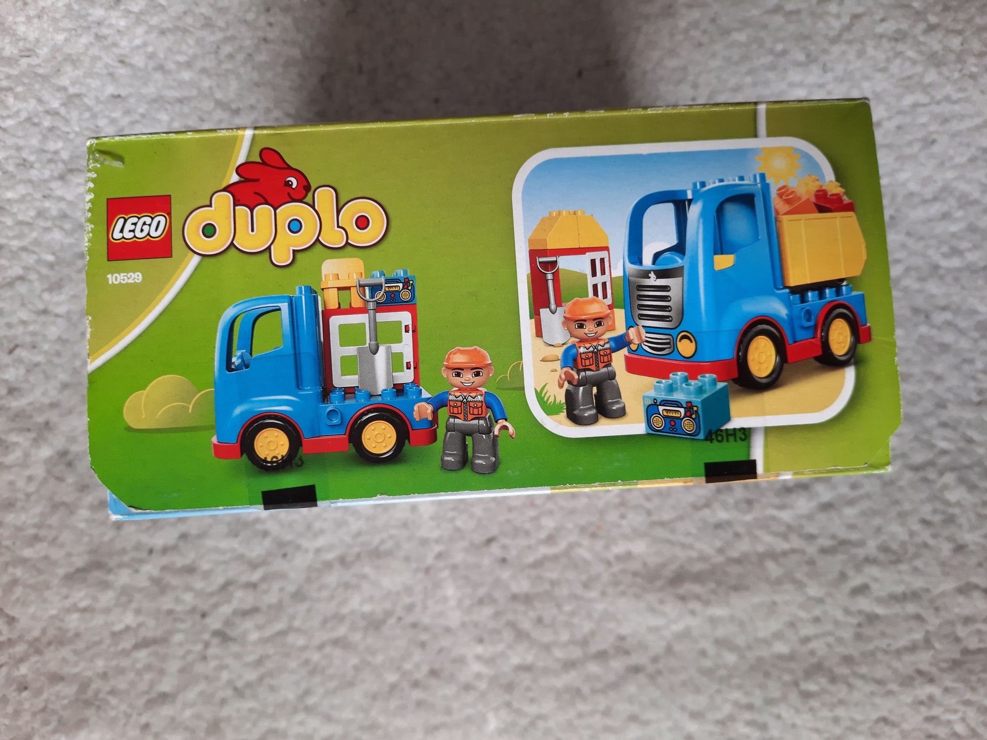 Duplo 10529 ciężarówka , plac budowy