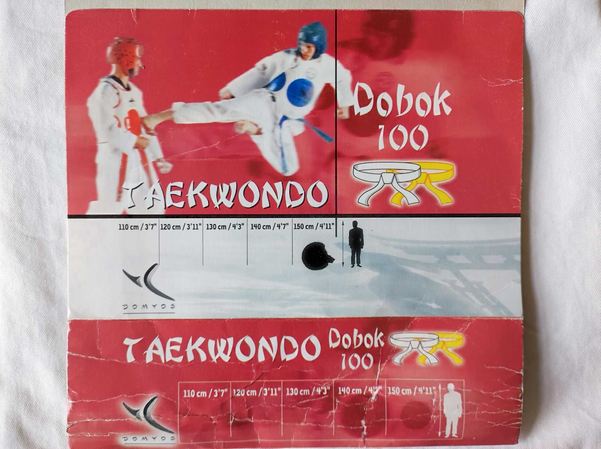 Fato Taekwondo Dobot 100 da Domyos 150 cm