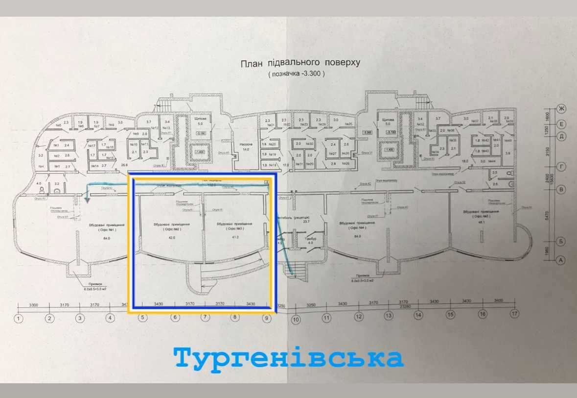 Продаж комерції з Орендарями в ЖК Атріум, вул. Тургенівська