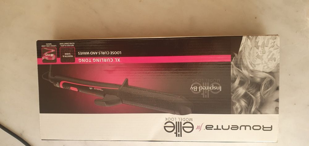 Плойка, щипці для завивки локонів Rowenta xl curling tone