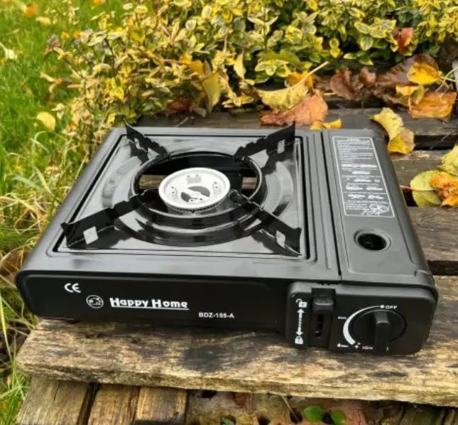 Портативна туристична газова плита з п'єзопідпалом
