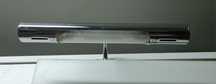 Aplique cromado d32x254mm