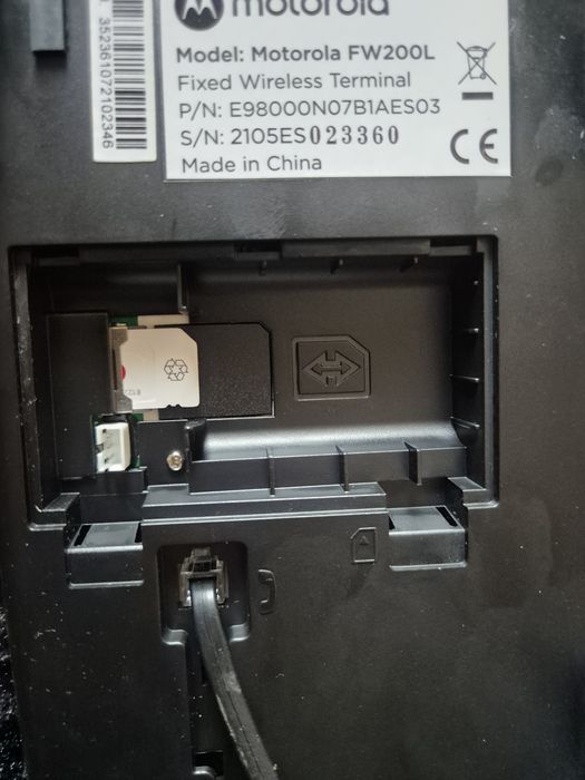 Telefone SIM motorola fw200l
