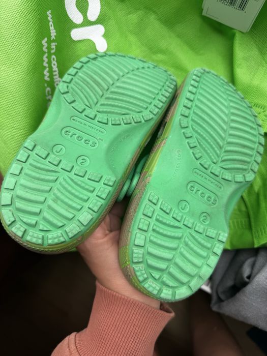 Crocs minecraft,розмір j2,33-34