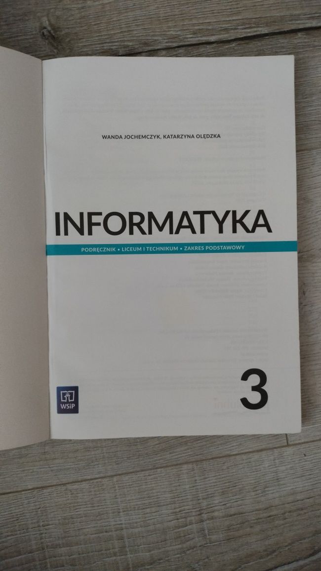Informatyka 3 WSiP