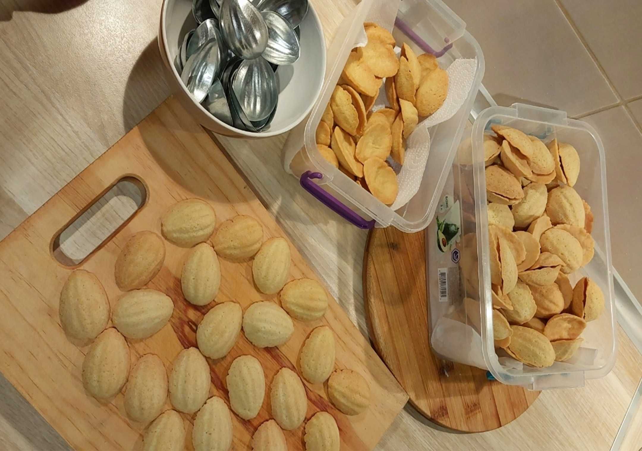 Foremki do pieczenia ciastek ciast orzeszków na orzeszki 100 szt. #10