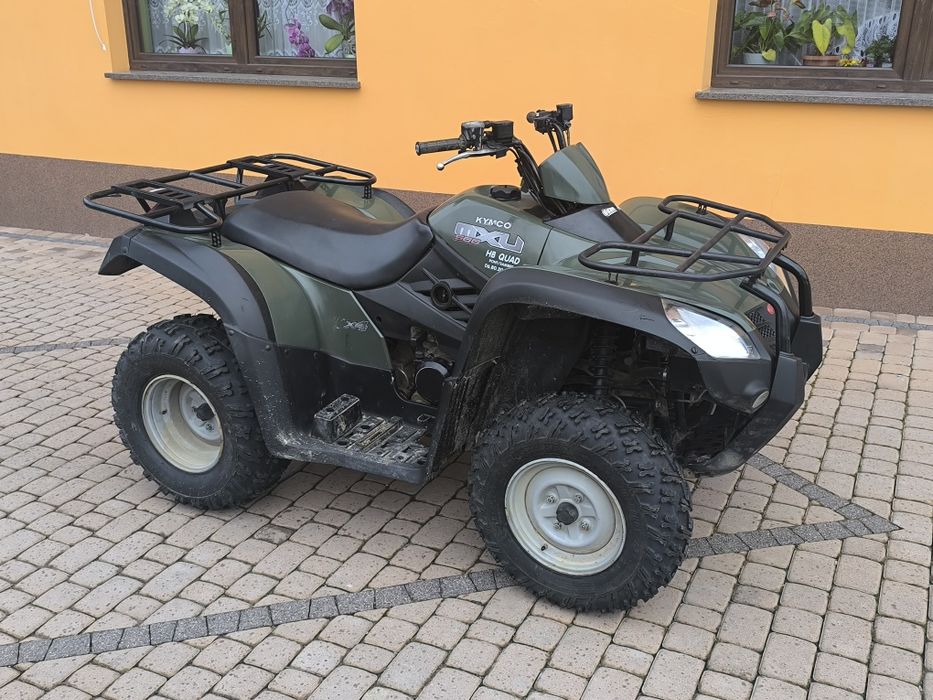 Kymko mxu 500 4x4 Homologacja,Nowe Opony. 7600!km