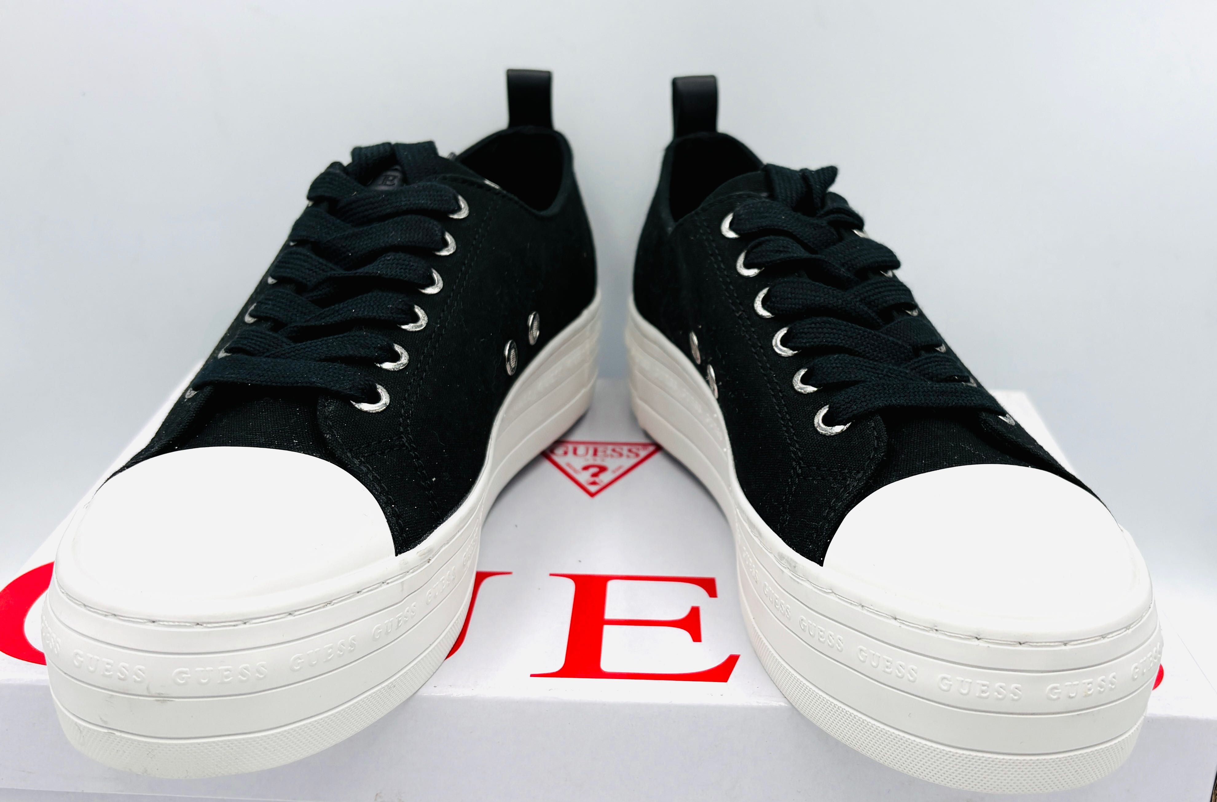 ‼️Nowe oryginalne trampki sneakersy GUESS Birgs czarne 38 AZ 073
