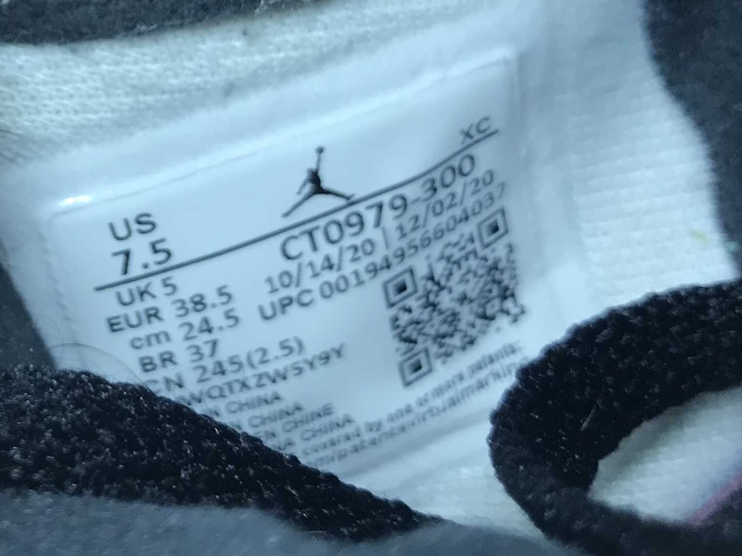AIR Jordan 1 Zoom CMFT  r.38,5 oryginalne buty damskie/młodzieżowe