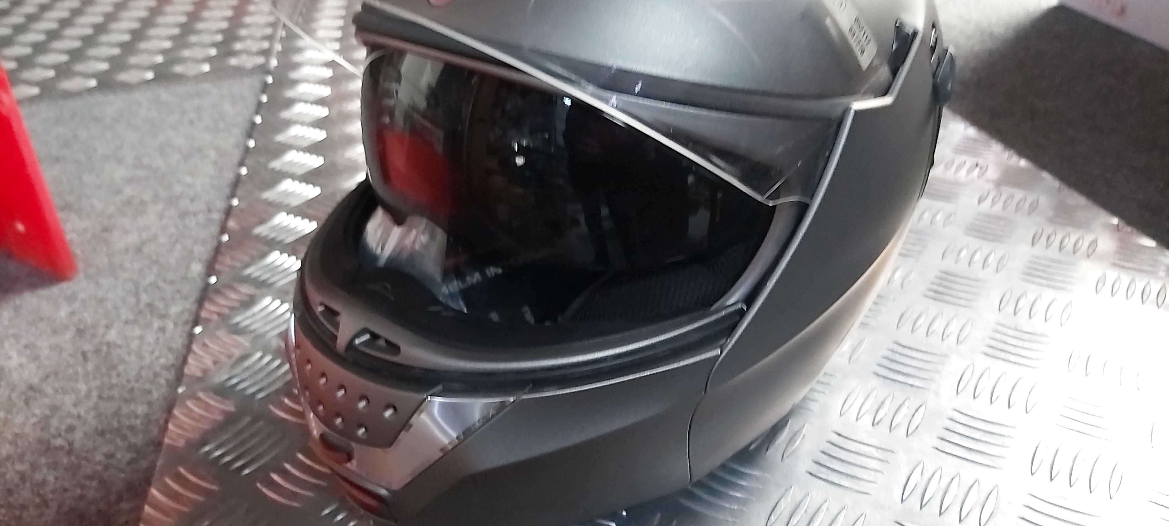 Kask CABERG JUSTISSIMO GT motocyklowy szczękowy  blenda  rozmiar  XS