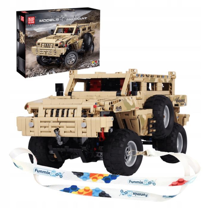 Klocki 2018 el. Auto Paramount terenowy Mould King 13131