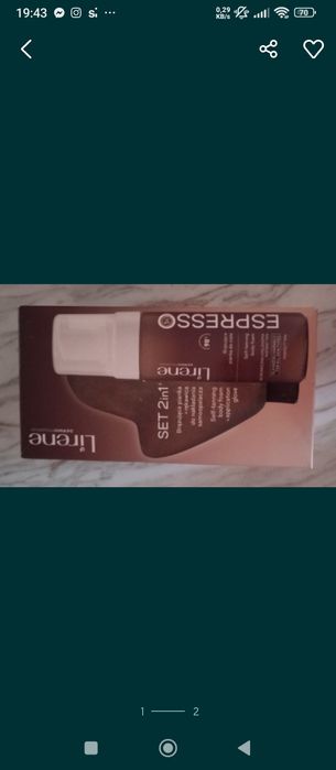 Nowa pianka brązująca Lirene