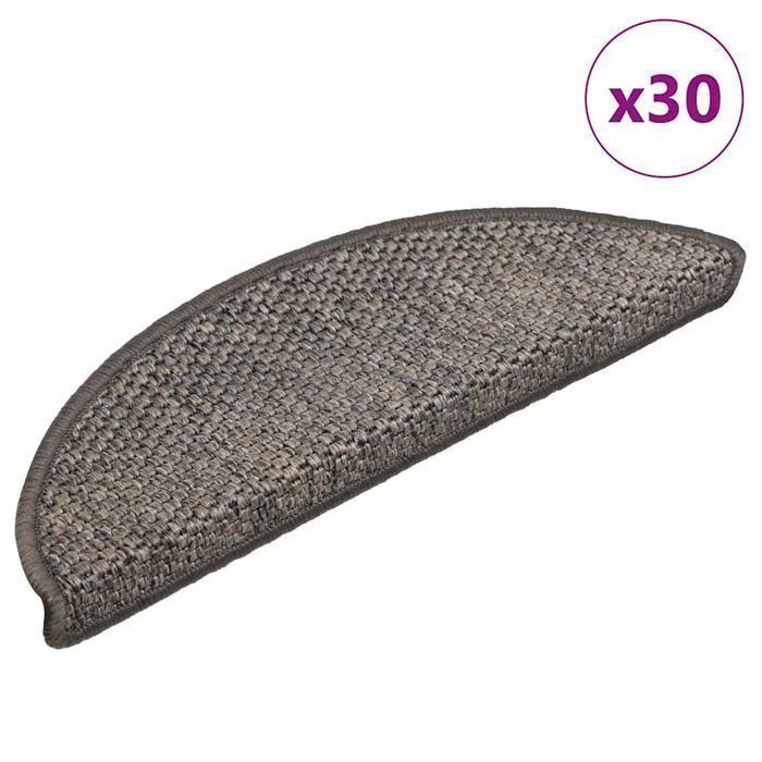 Vidaxl Maty Na Schody Samoprzylepne Sizal-Look 30 Szt. 56X17X3 Cm