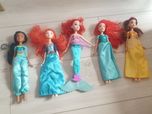 Pięć lalek Księżniczki Disney
