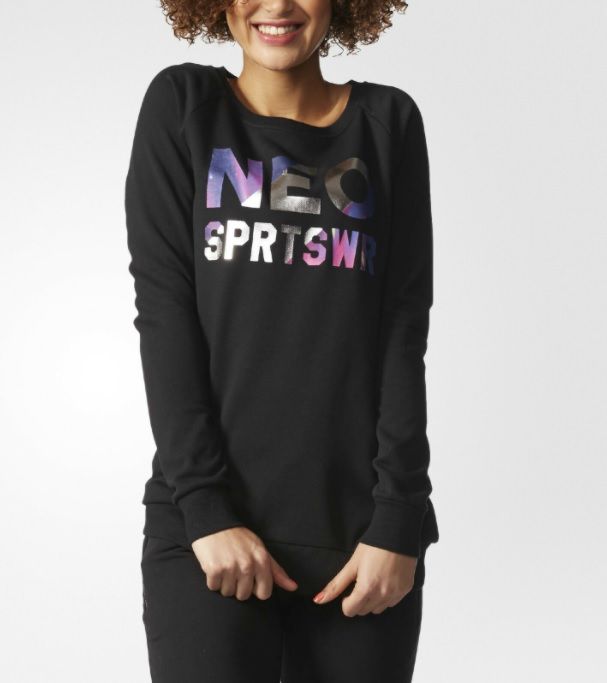 свитшот кофта adidas neo оригинал XS