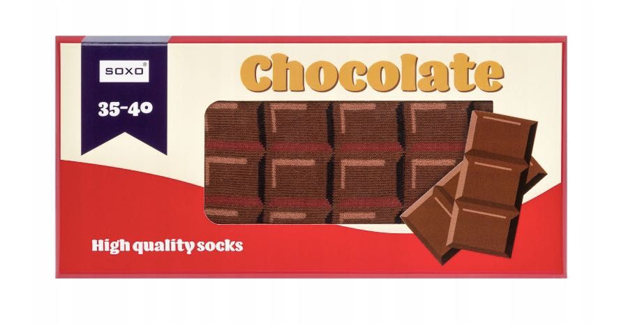 Skarpetki soxo CZEKOLADA 35-40