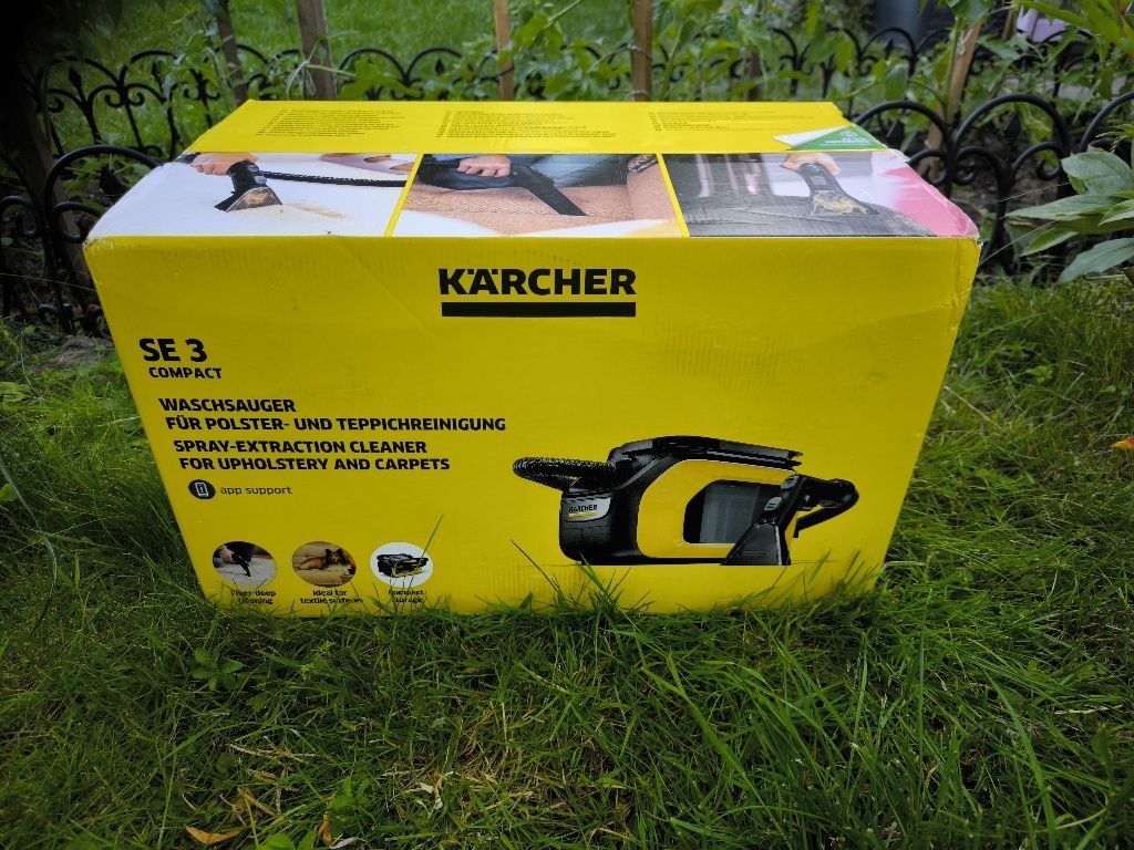 Nowy odkrzacz piorący KARCHER jak puzzi  okazja mniejsza wersja