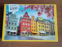 Puzzle 1000 elementów ułożone