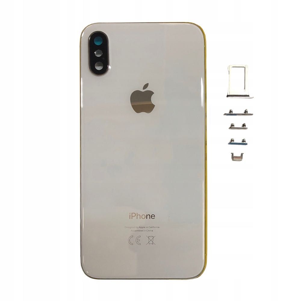 RAMKA KORPUS Obudowa Obudowy Korpusy Ramki Dla Apple iPhone XS Silver