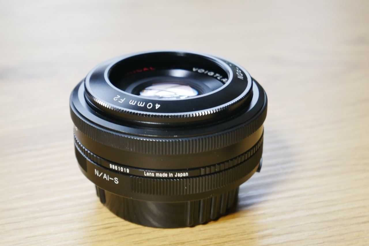 Voigtlander Ultron SL II 40 mm f2.0 for Nikon = 17 000 грн.