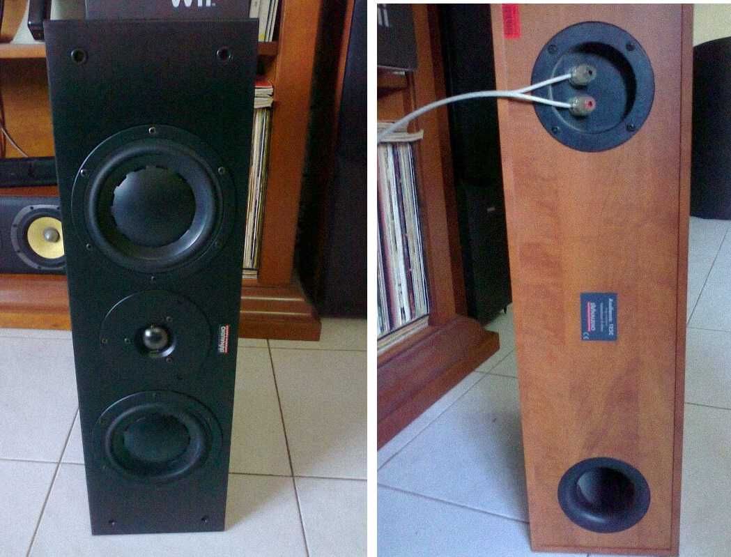 Colunas de Som Wharfedale e Dynaudio - Vendo ou troco (ler descrição)