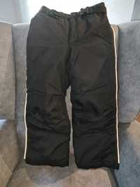 Spodnie narciarskie chłopięce H&M, czarne, rozmiar 134
