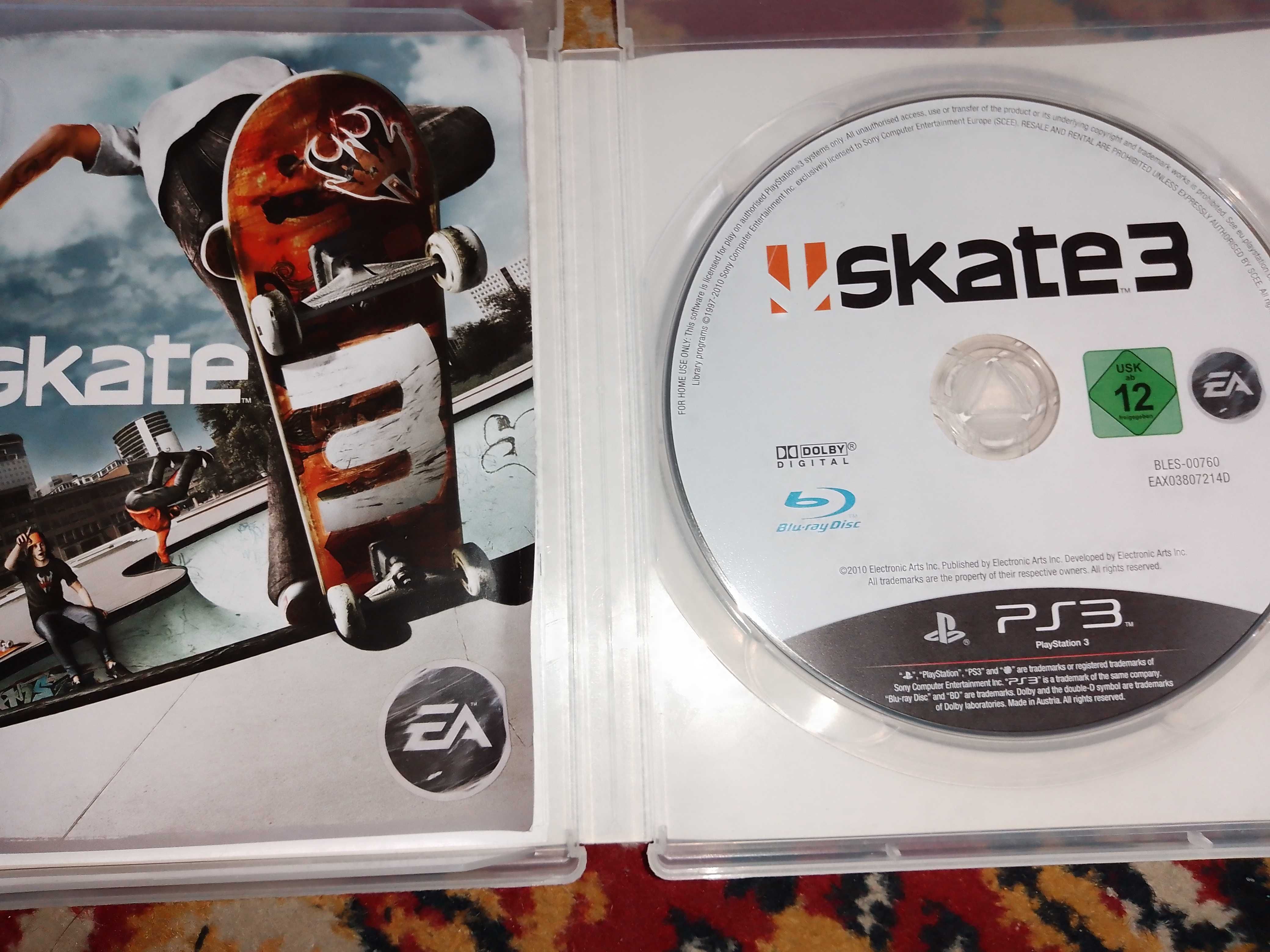 + Skate 3 + gra na PS3 deskorolka następca Tony Hawka