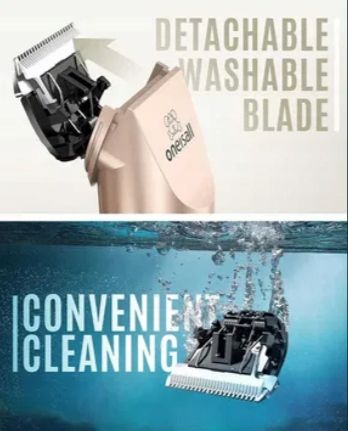 Oneisall Cicha Bezprzewodowa Maszynka Do Strzyżenia Uszkodzona