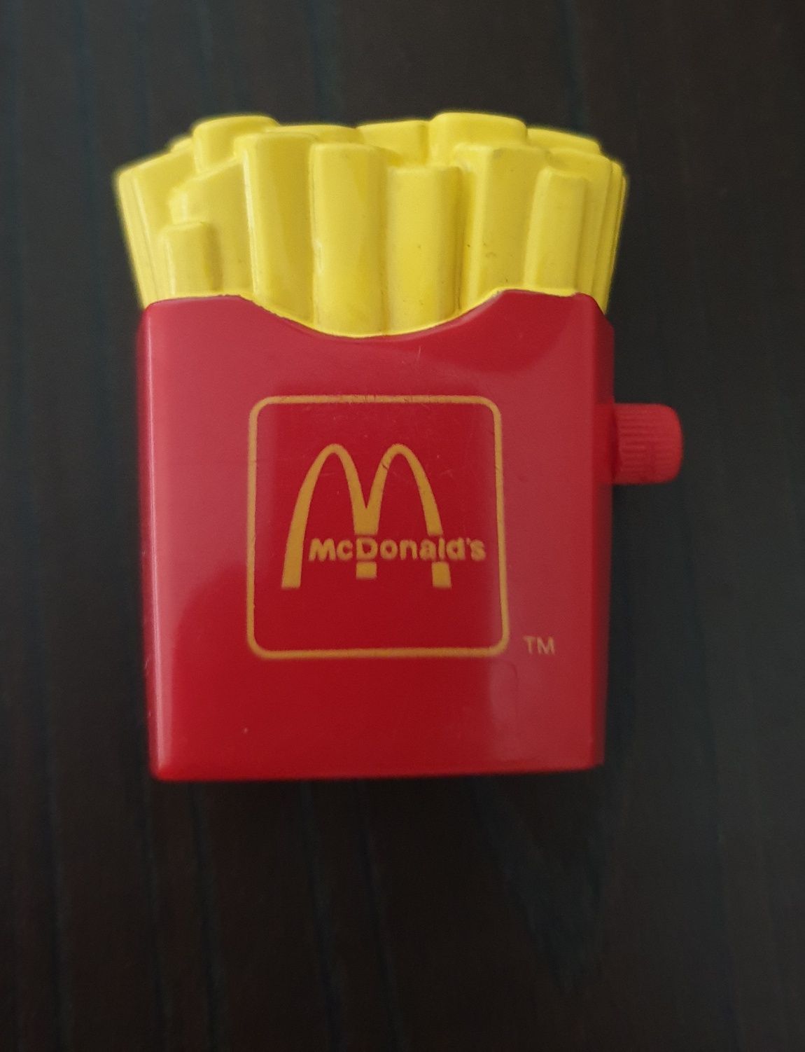 Figura de corda Batata frita Mcdonalds vintage 1995 brinquedo coleção