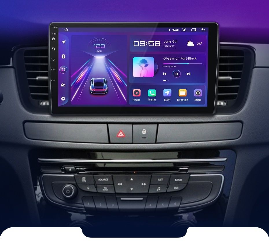 Radio nawigacja PEUGEOT 508 Gps ANDROID