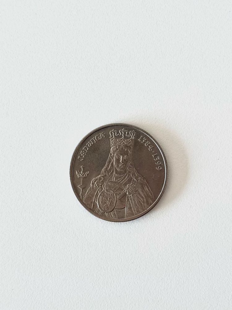 Moneta 100 zł złotych Jadwiga 1988 r