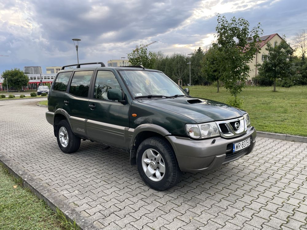Nissan Terrano 3.0 TDi 2002r 4x4 reduktor 7 osób Klima Salon PL
