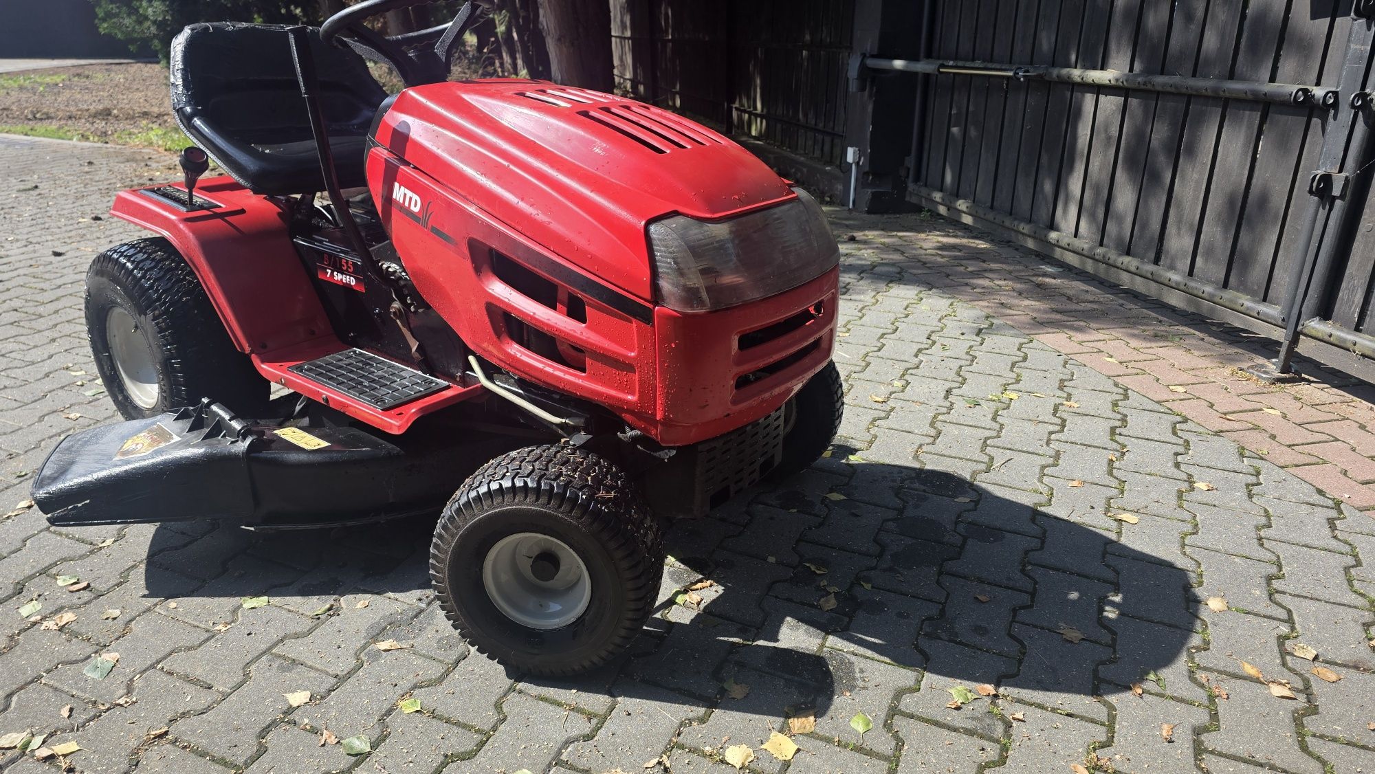 traktorek MTD kosiarka 15,5KM silnik briggs&stratton  2 noże=107cm