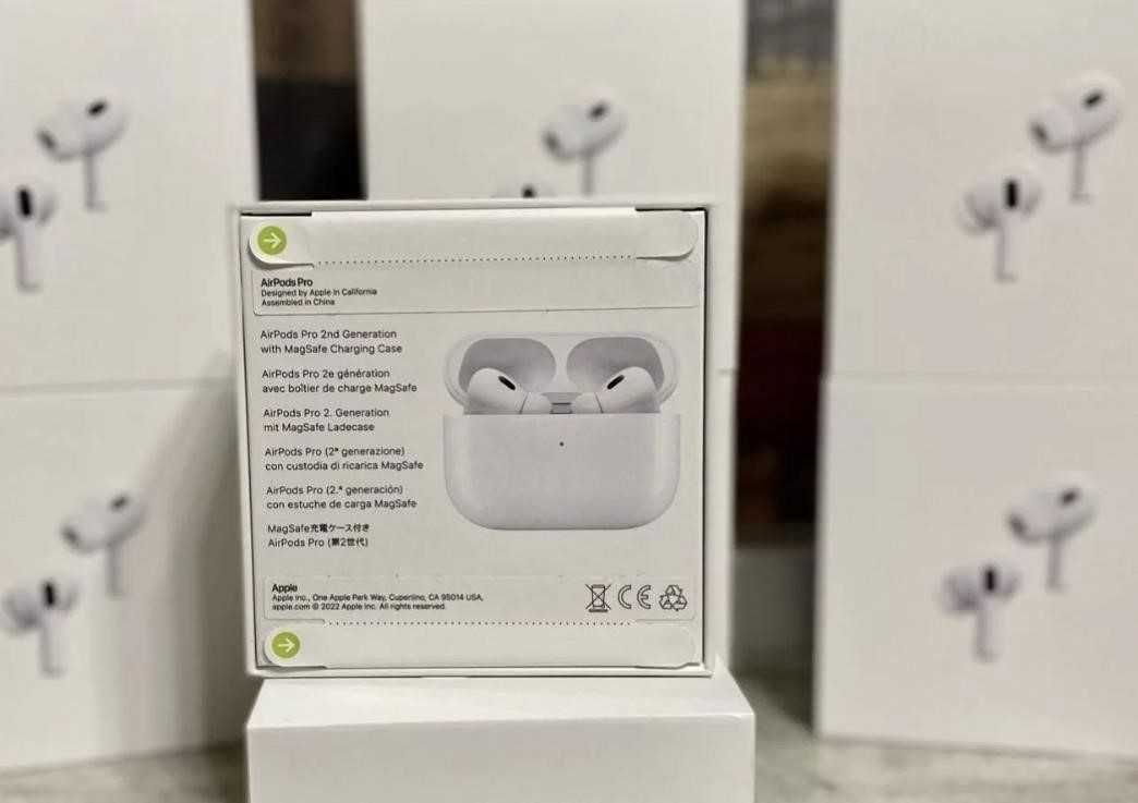 airpods pro V2 gen Топові 1в1 до Найкраща Версія +чохол