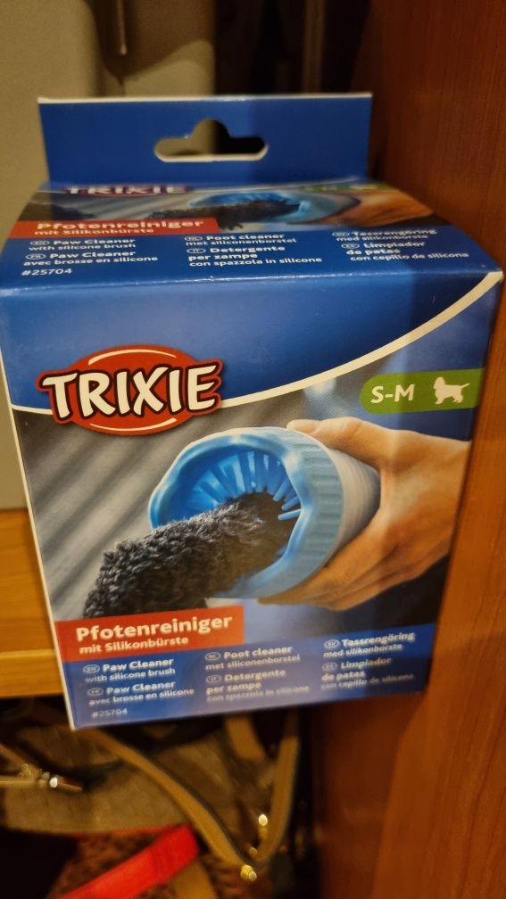 Trixie silikonowy czyścik do łap psa łapy psa
