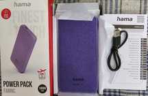 Hama POWERBANK power bank 10000 mAh fioletowy