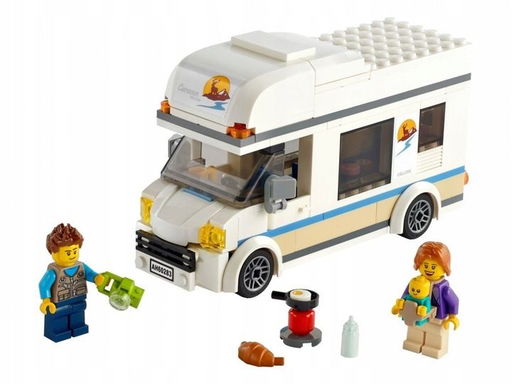 Lego City - Wakacyjny Kamper - 190 Elementów 60283