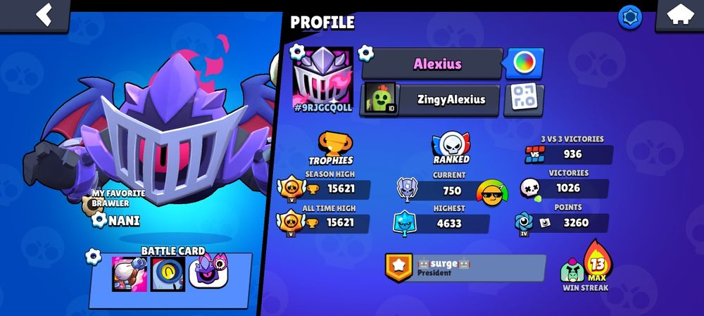 Акаунт в бравл старс