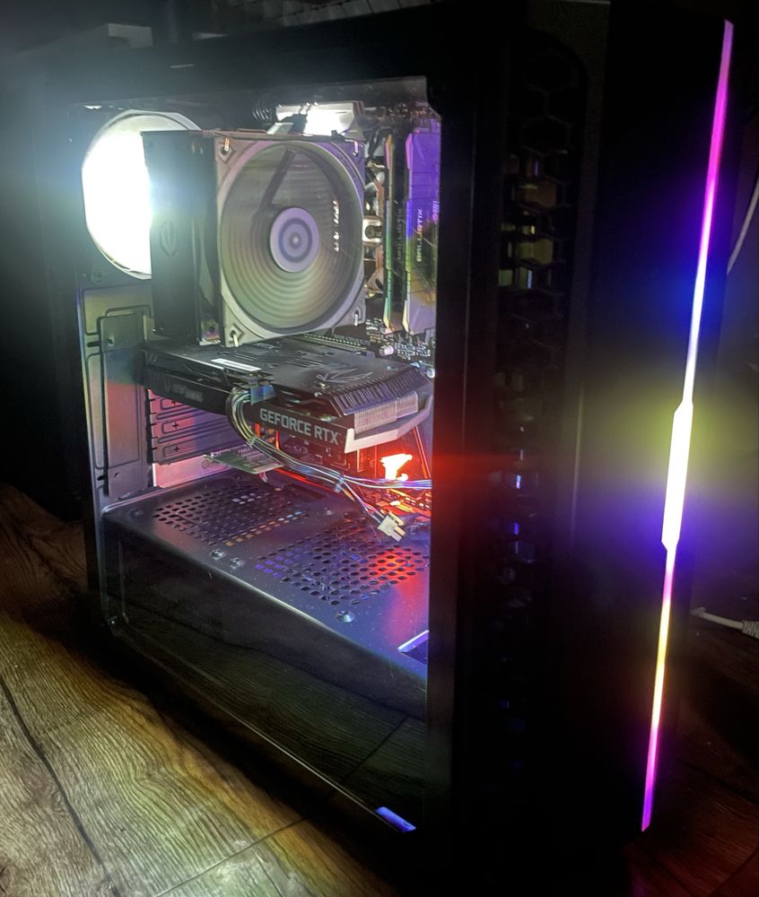 Komputer do Gier.  RTX 3060Ti Ryzen 5 5600 1.5Tb 16Gb ram