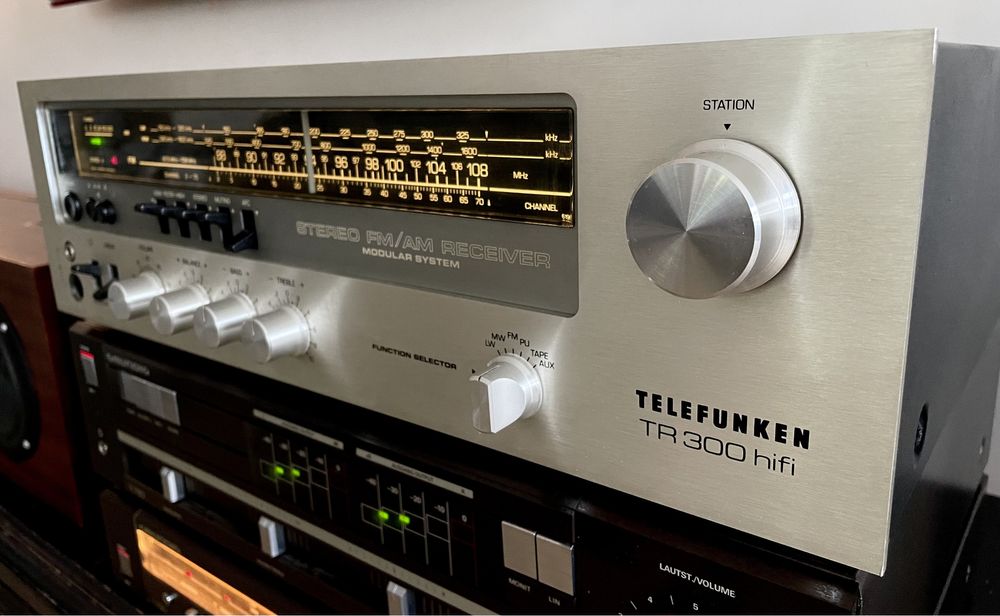 Telefunken TR 300 idealny stan po serwisie piekny vintage