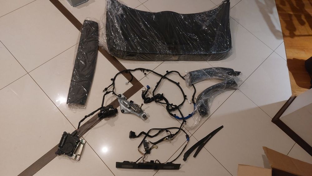 Szyba,dociąg klapy, mechanizm wycieraczek,zamek Hyundai Tucson 3 III