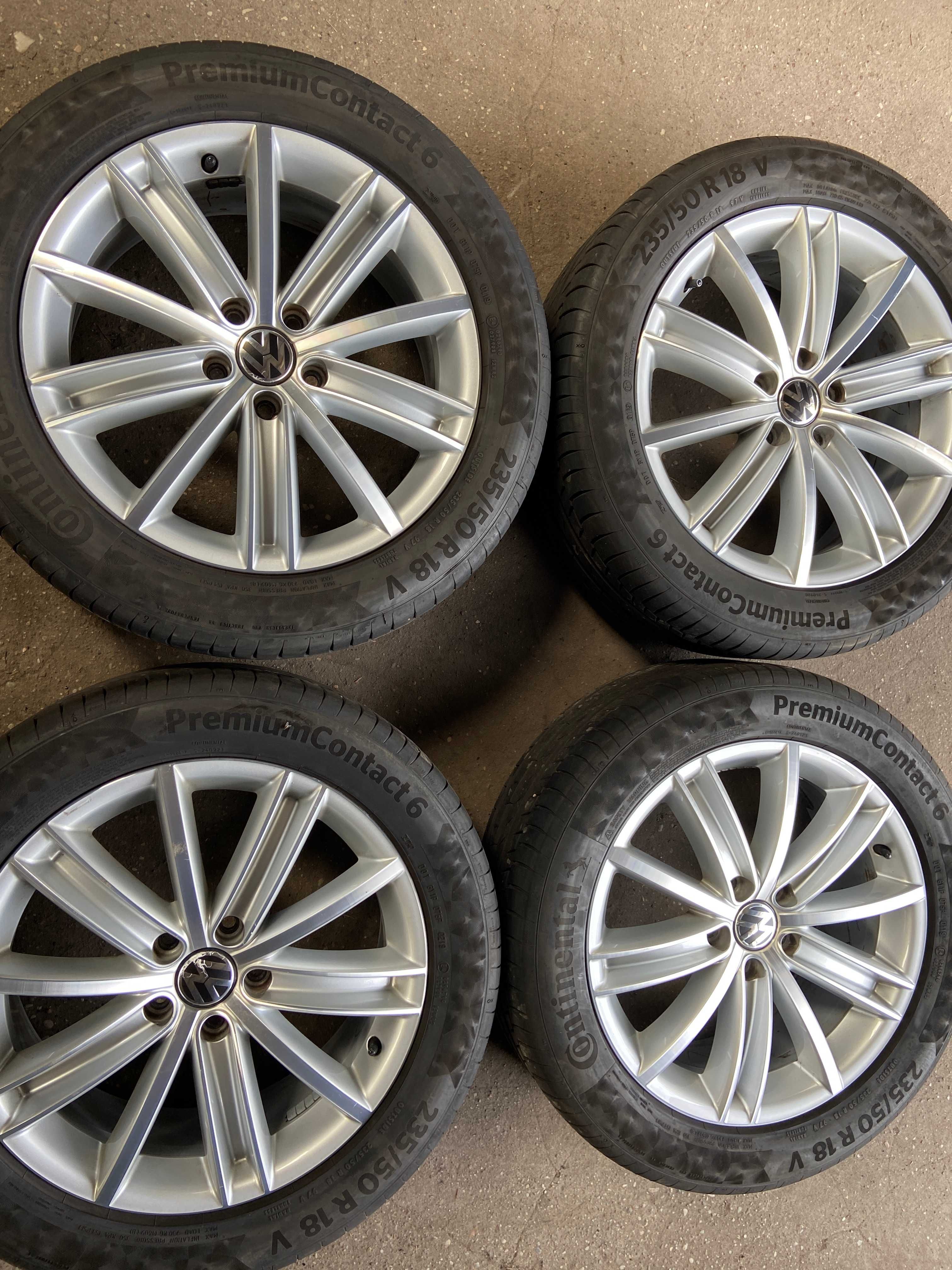 Alufelgi 18 oryginalne VW Tiguan 5x112