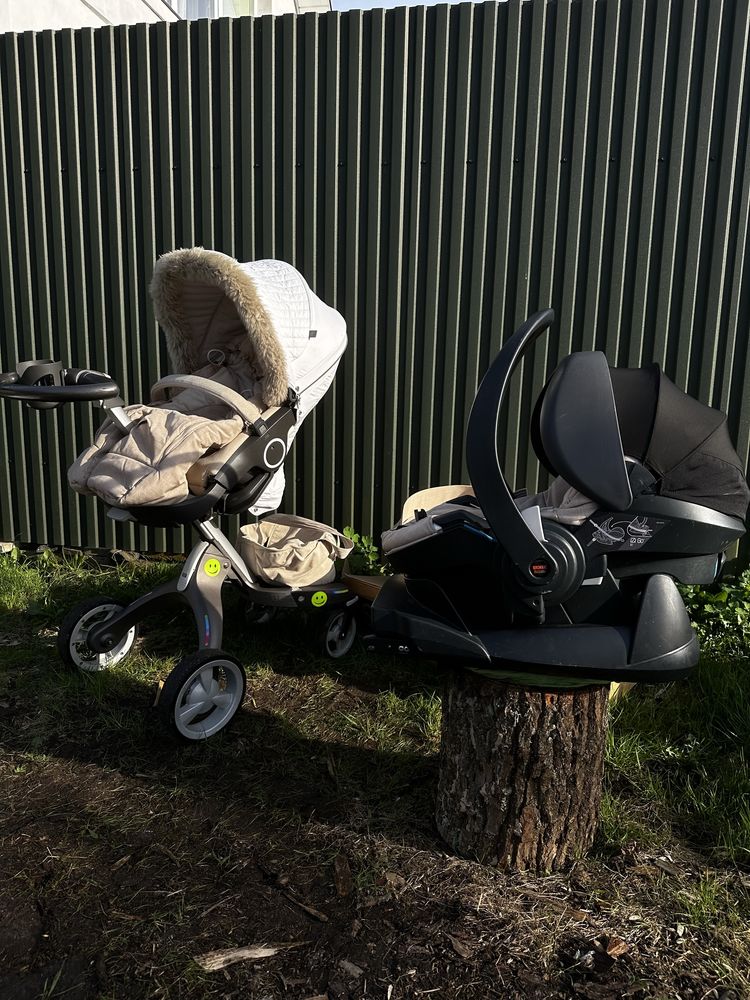 Коляска 3 в 1 stokke