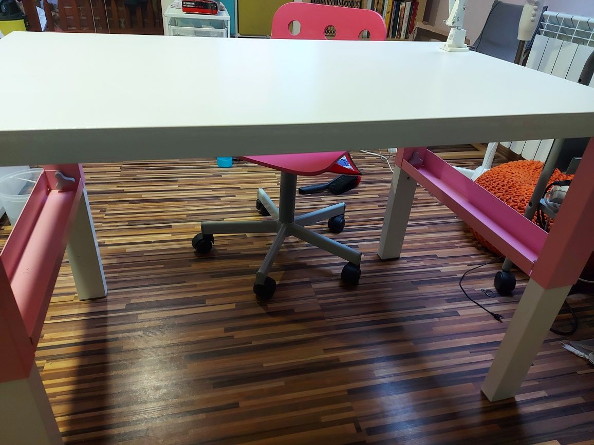 Stolik biurko regulowane, 96x58 cm ikea