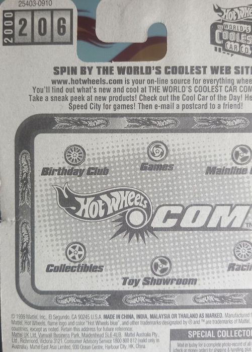 Hot wheels Rig Wrecker - 1999
