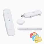 Блэкаут Новый мобильный 3G/4G WiFi роутер ZTE MF79u  (Белый)