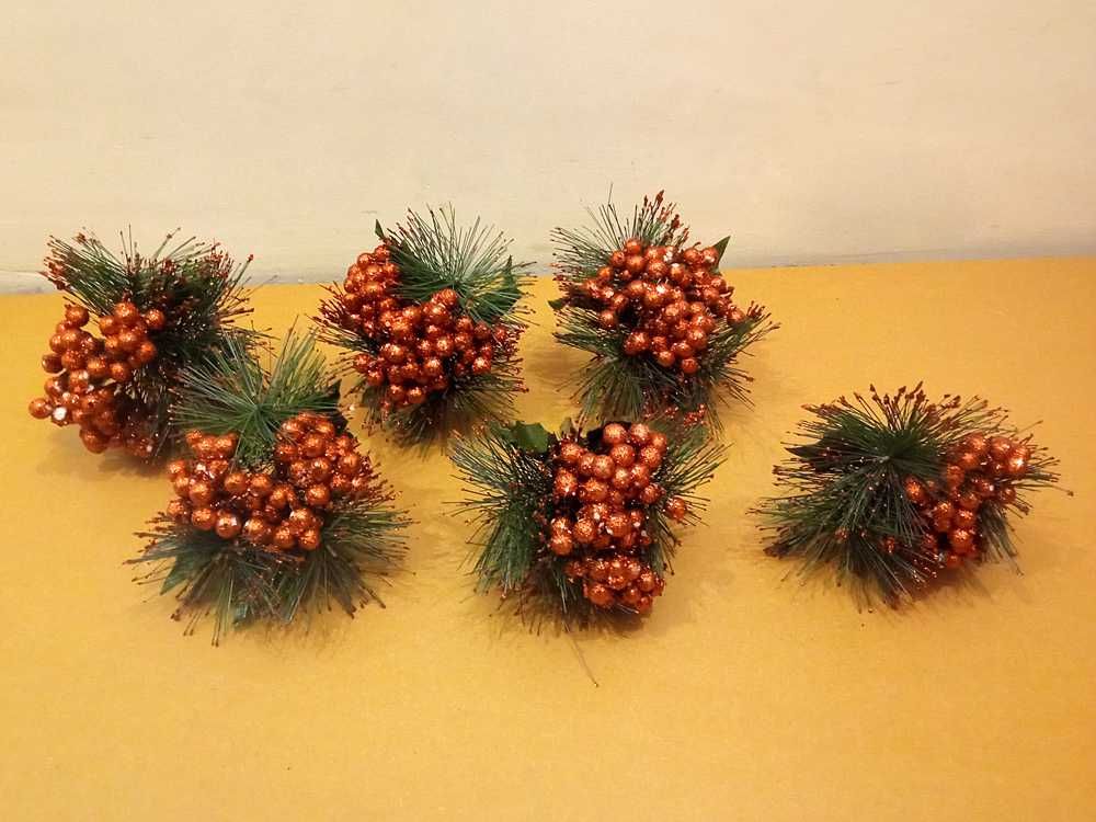 6 Ornamentos De Natal