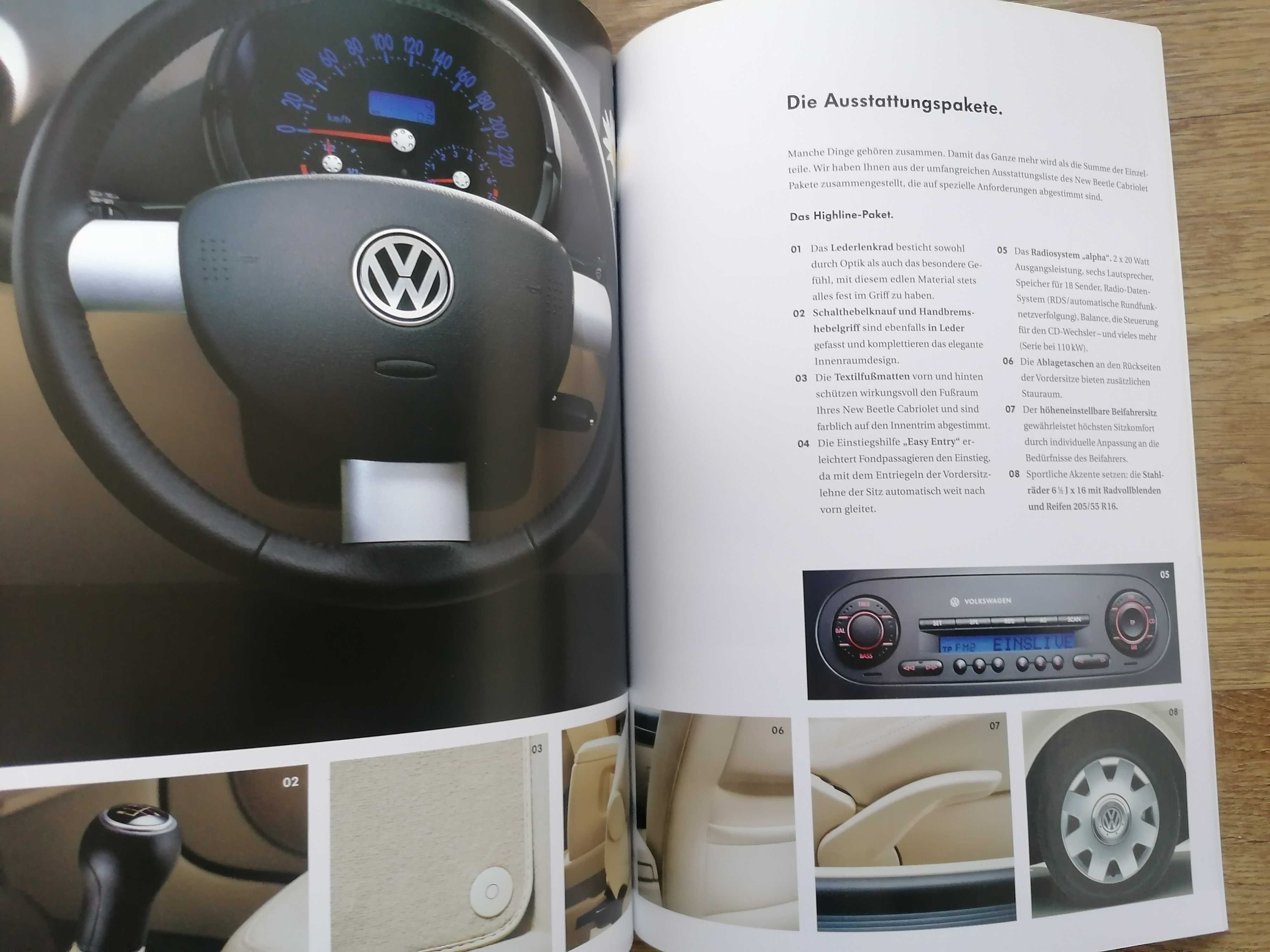 Prospekt VW New Beetle Cabrio