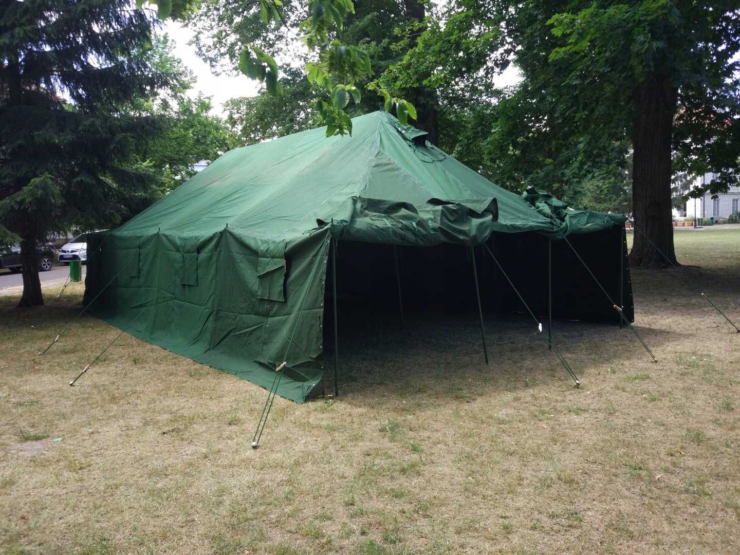 namiot wojskowy harcerski szpital hala 10/4,8 50m2