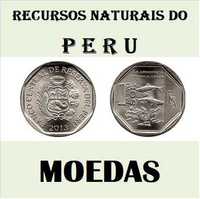 Moedas - - - Peru - - - "Recursos Naturais do Peru"